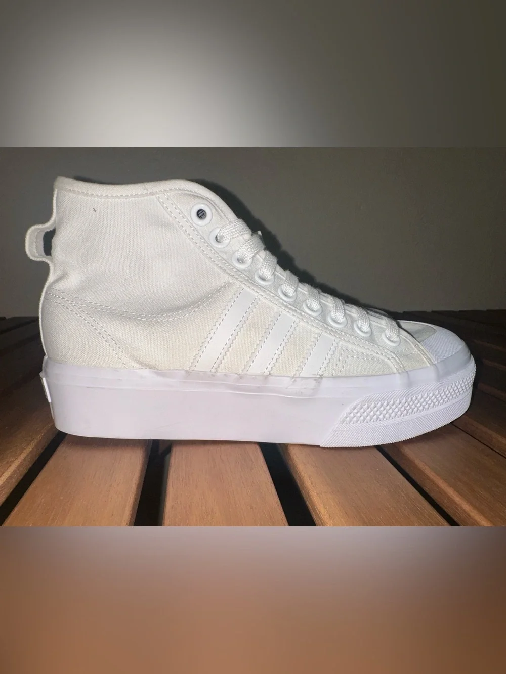 Women's adidas Bravada 2.0 Platform Mid Lifestyle Shoes | Size 8.5